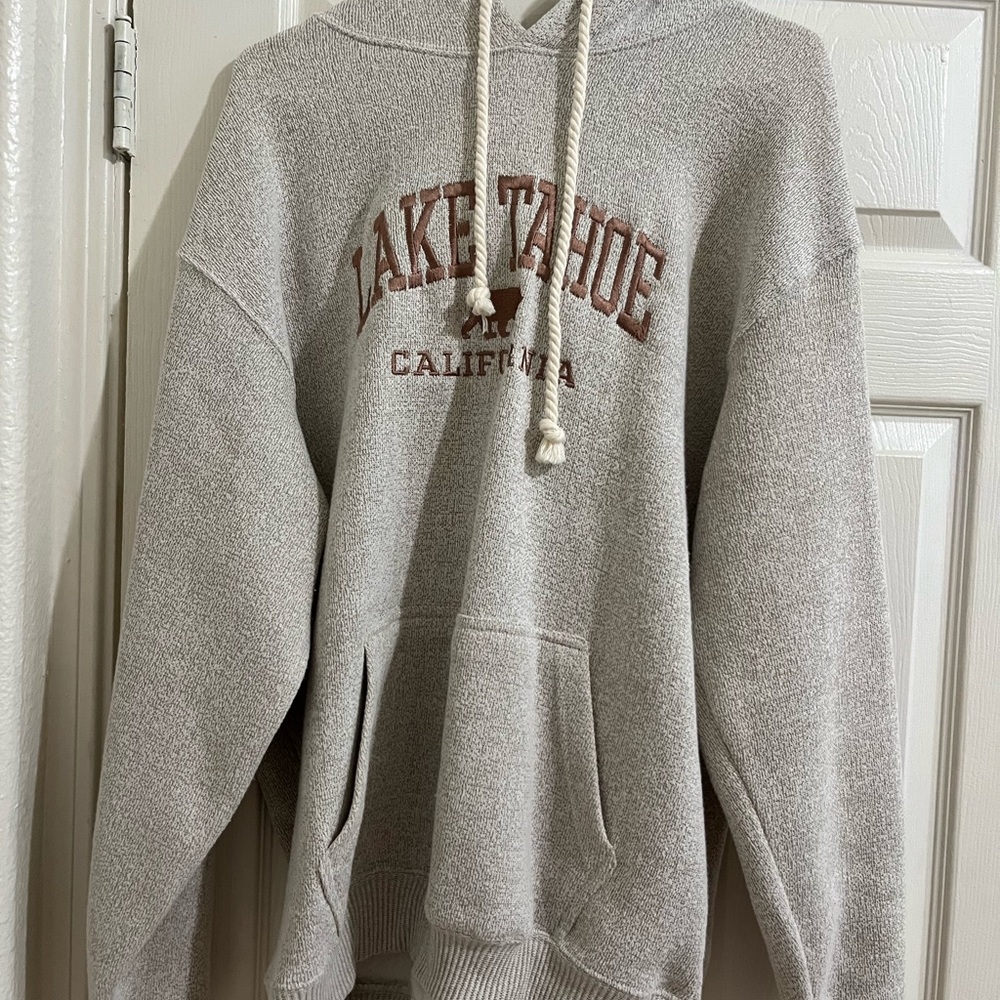 Gray Lake Tahoe Hoodie